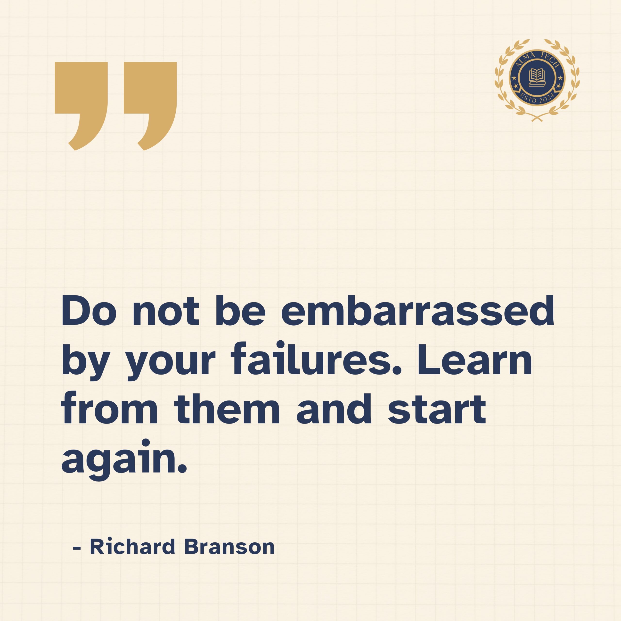 Richard Branson Quote AlmaTech